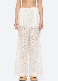 Sea New York The Vacation Edit|Swimwear>Maeve Eyelet Pants