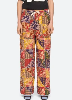 Sea New York Paloma Vintage x Sea|Bottoms>Paloma Patchwork Pants