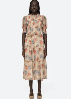 Sea New York Dresses>Roanne Puff Slv Dress